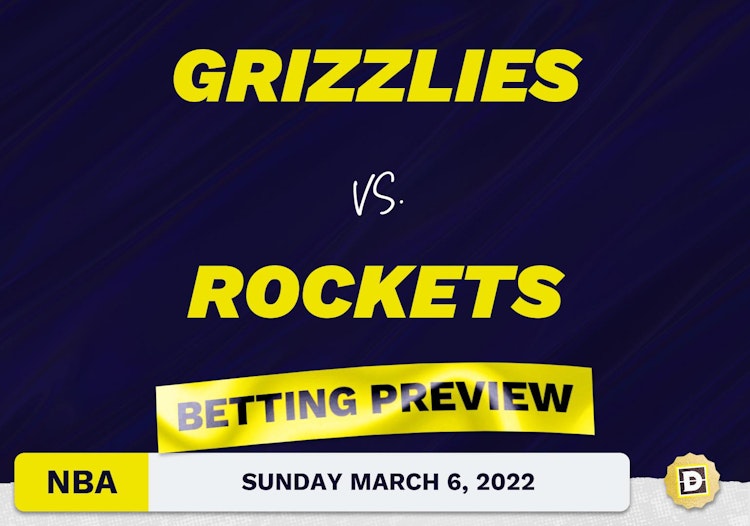 Grizzlies vs. Rockets Predictions and Odds - Mar 6, 2022