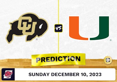 Colorado vs. Miami (FL) Basketball Prediction - December 10, 2023
