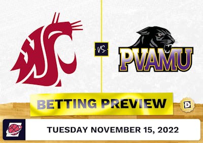 Washington State vs. Prairie View A&M CBB Prediction and Odds - Nov 15, 2022