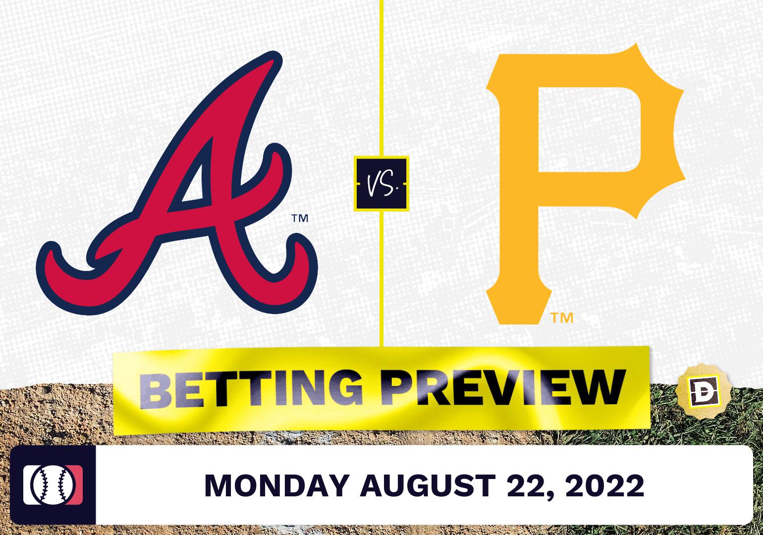 Braves vs. Pirates Prediction and Odds - Aug 22, 2022