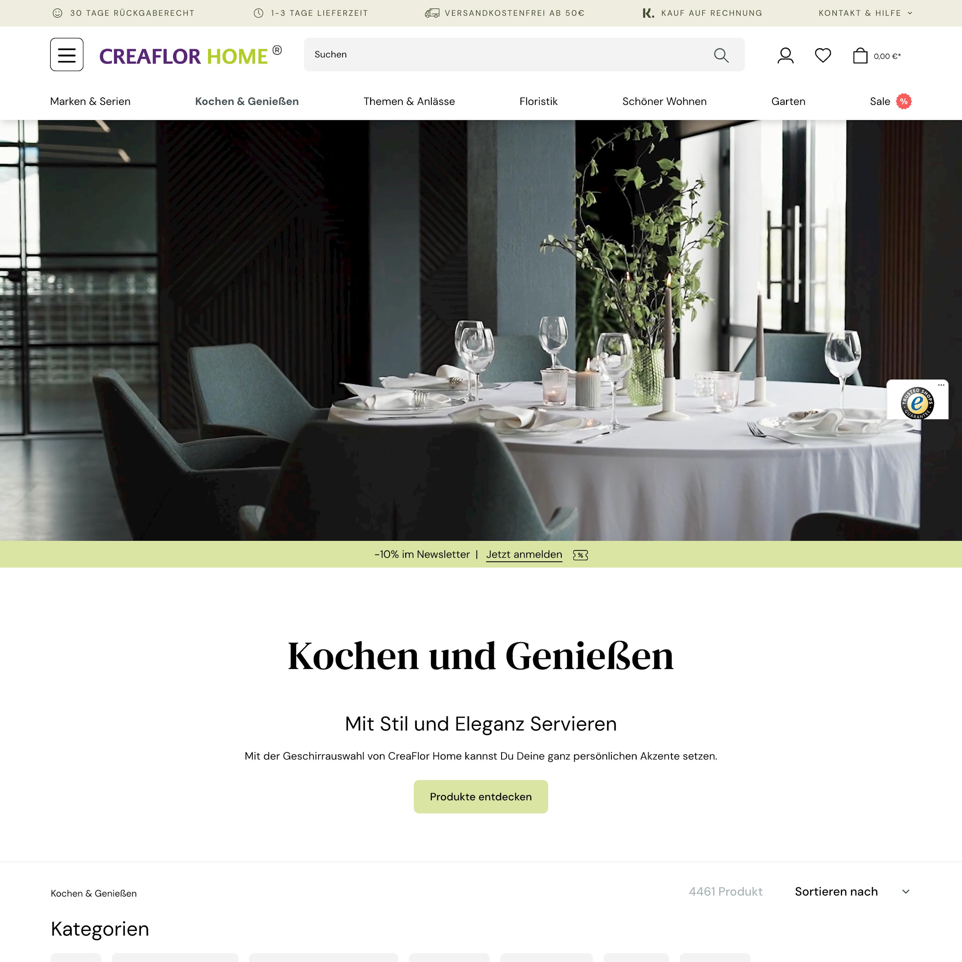 Neue Kategorieseite erstellt mit Shopware 6 Neue Kategorieseite erstellt mit Shopware 6
