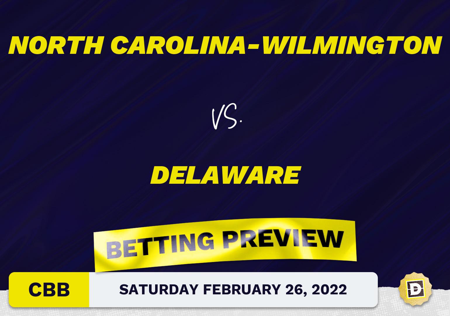 North Carolina-Wilmington vs. Delaware CBB Predictions and Odds - Feb 26, 2022