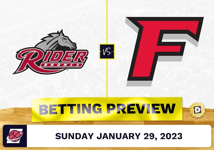 Rider vs. Fairfield CBB Prediction and Odds - Jan 29, 2023