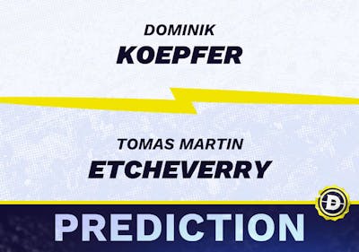 Dominik Koepfer vs. Tomas Martin Etcheverry Prediction, Odds, Picks for ATP Lyon Open 2024
