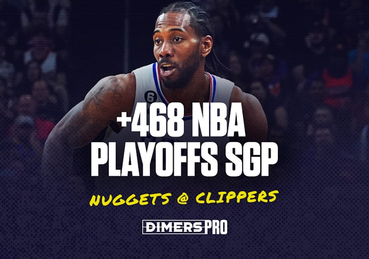 NBA Parlay Picks, NBA Props, nba playoffs, nba predictions, Nuggets, Clippers, James Harden, Kawhi Leonard