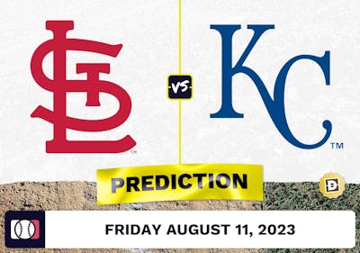 Cardinals vs. Royals Prediction for MLB Friday [8/11/2023]