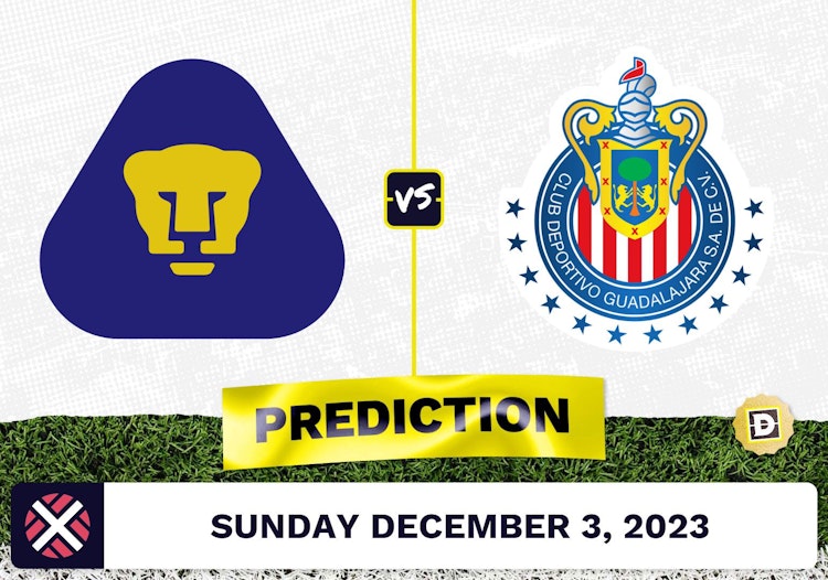 Pumas UNAM vs. Guadalajara Prediction and Odds - December 3, 2023