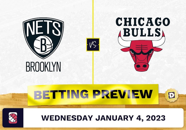 Nets vs. Bulls Prediction and Odds - Jan 4, 2023