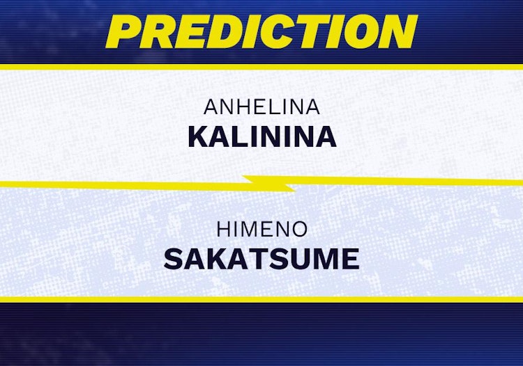 Anhelina Kalinina vs Himeno Sakatsume Tennis Prediction.