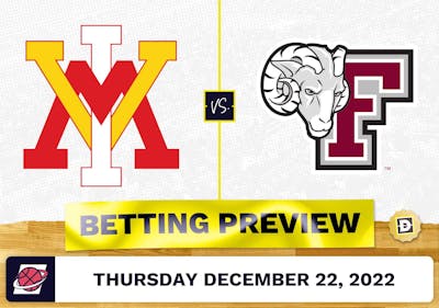 Virginia Military vs. Fordham CBB Prediction and Odds - Dec 22, 2022