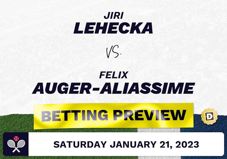 Jiri Lehecka vs. Felix Auger-Aliassime Predictions - Jan 21, 2023