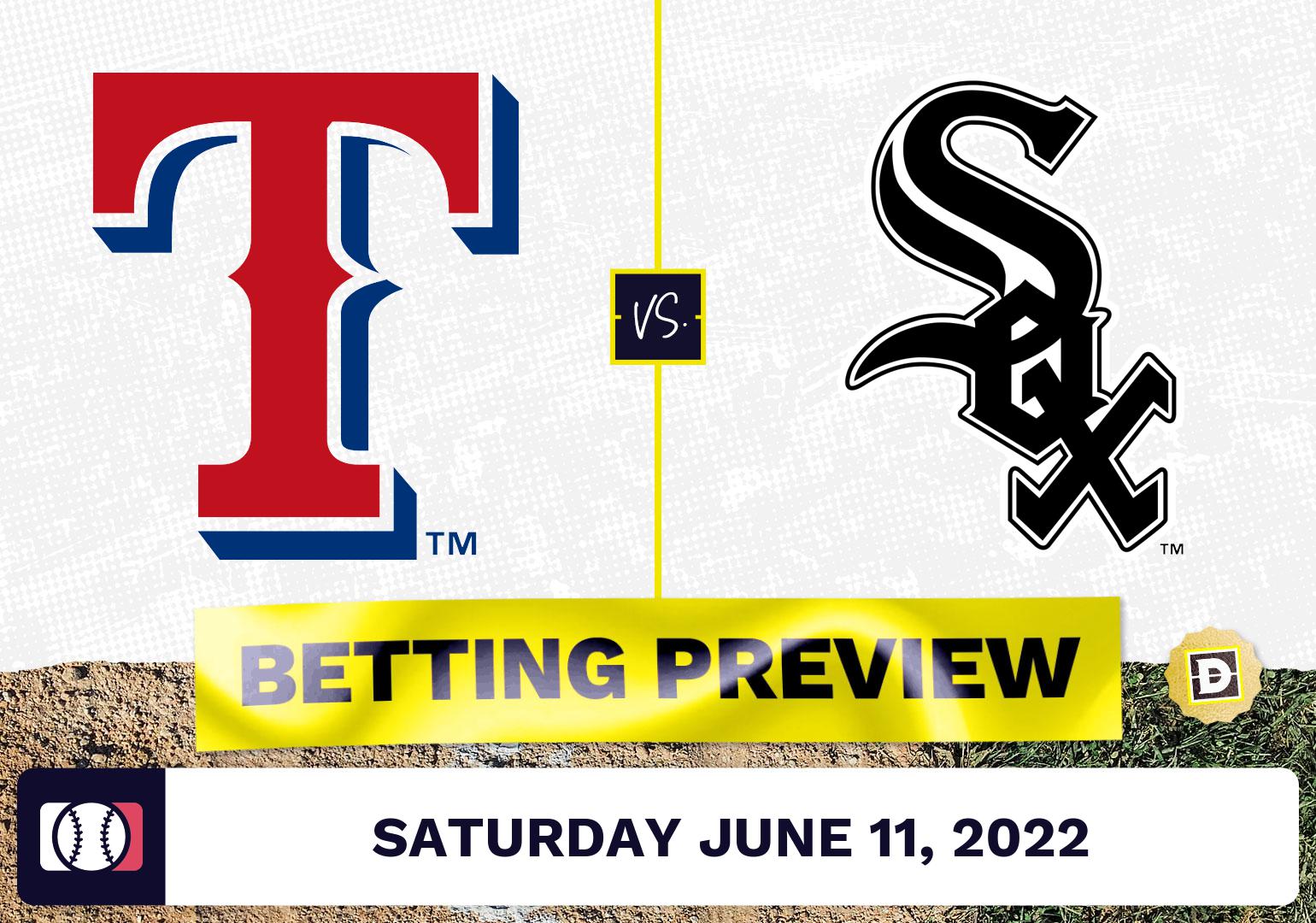 Rangers vs. White Sox Prediction and Odds - Jun 11, 2022