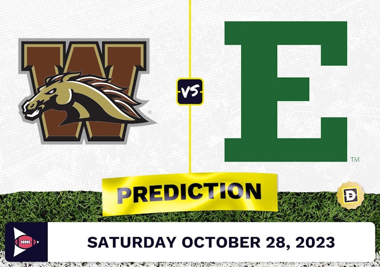 Western Michigan vs. Eastern Michigan CFB Prediction and Odds - October 28, 2023