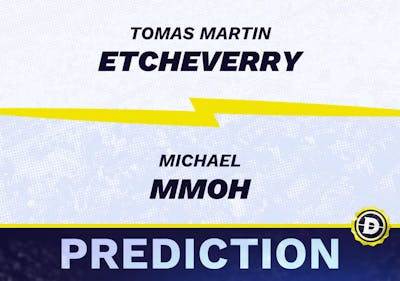 Tomas Martin Etcheverry vs. Michael Mmoh Prediction, Odds, Picks for U.S. Men's Clay Court Championships 2024