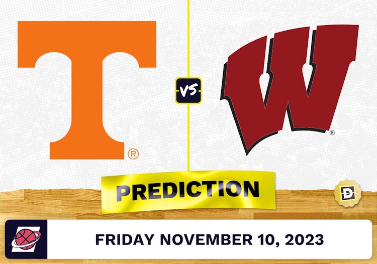 Tennessee vs. Wisconsin Basketball Prediction - November 10, 2023