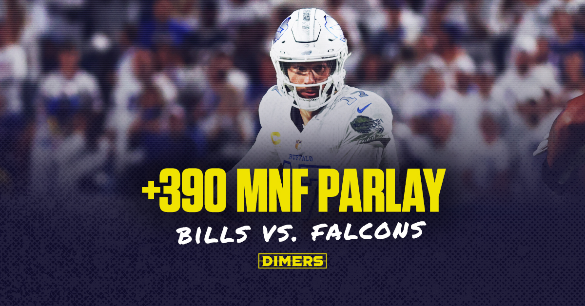 Parlay these Bills vs. Falcons player props at +390 odds for Monday Night Football