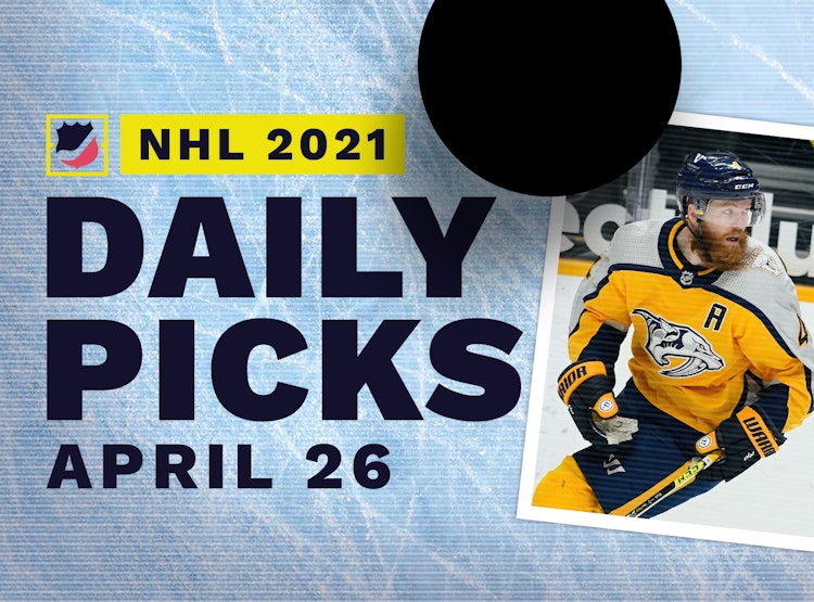 Best NHL Betting Picks and Parlays: Monday April 26, 2021