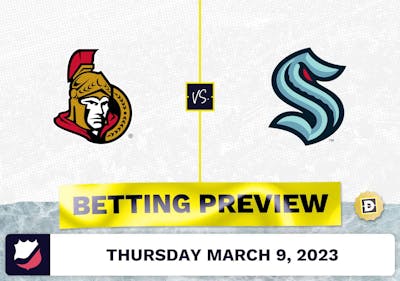 Senators vs. Kraken Prediction and Odds - Mar 9, 2023
