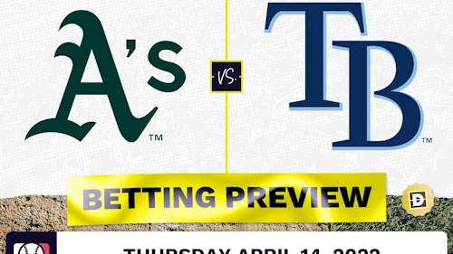 Athletics vs. Rays Prediction and Odds - Apr 14, 2022