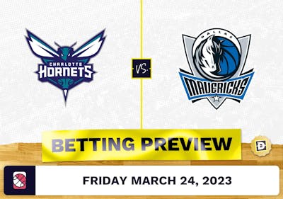 Hornets vs. Mavericks Prediction and Odds - Mar 24, 2023