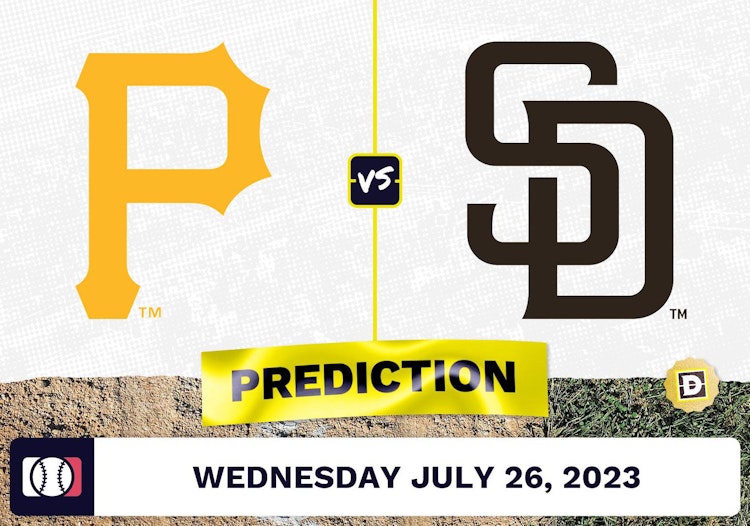 Pirates vs. Padres Prediction for MLB Wednesday [7/26/2023]