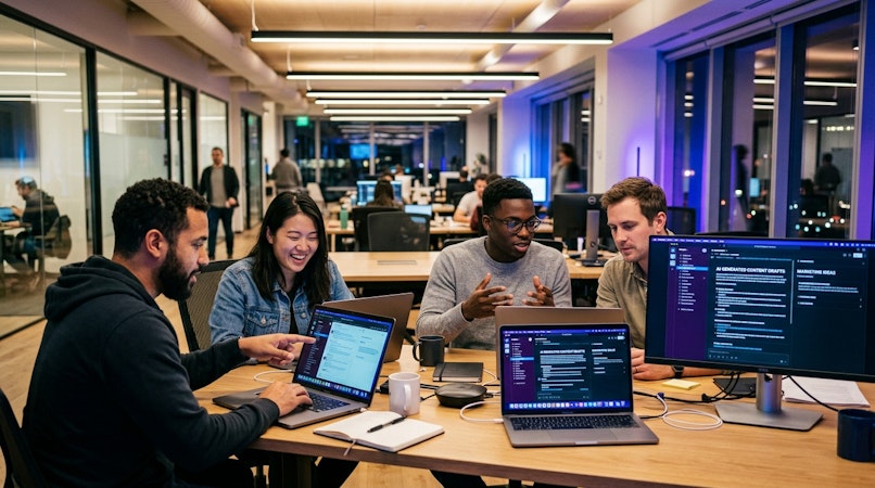 How Lean Teams Use AI Agents to Run a Full Content Operation from Slack image
