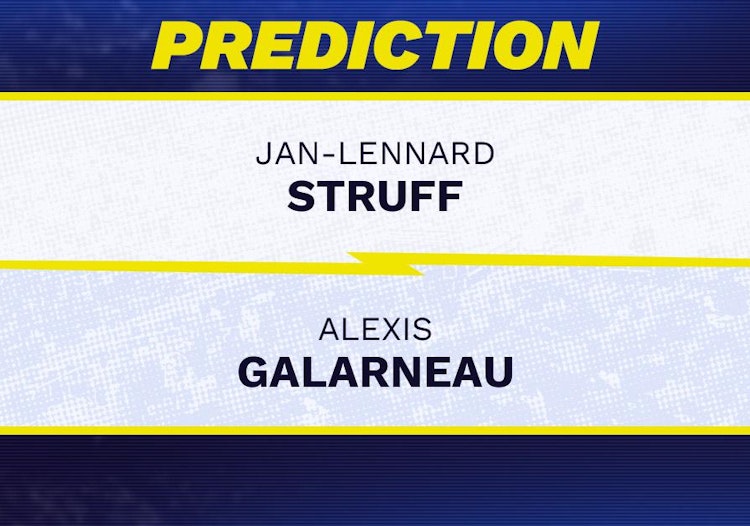 Jan-Lennard Struff vs Alexis Galarneau Tennis Prediction.