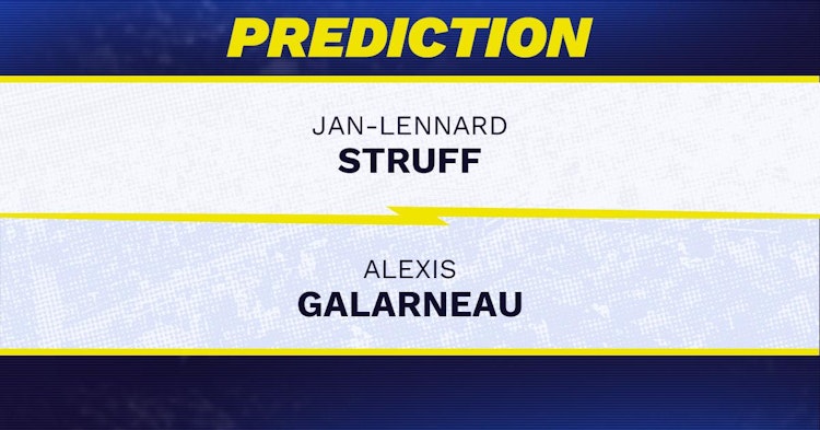 Jan-Lennard Struff vs Alexis Galarneau Tennis Prediction.