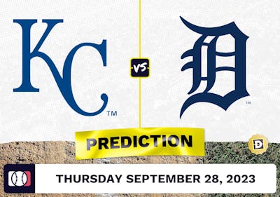 Royals vs. Tigers Prediction for MLB Thursday [9/28/2023]
