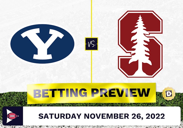 Brigham Young vs. Stanford CFB Prediction and Odds - Nov 26, 2022