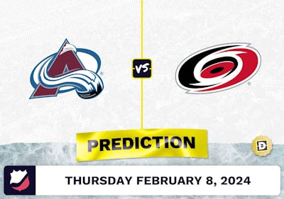 Colorado Avalanche vs. Carolina Hurricanes Prediction, Odds, NHL Picks [2/8/2024]