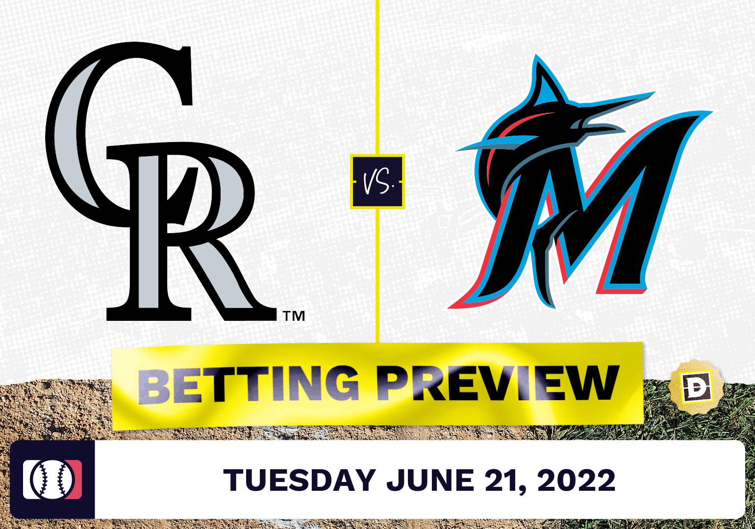 Rockies vs. Marlins Prediction and Odds - Jun 21, 2022