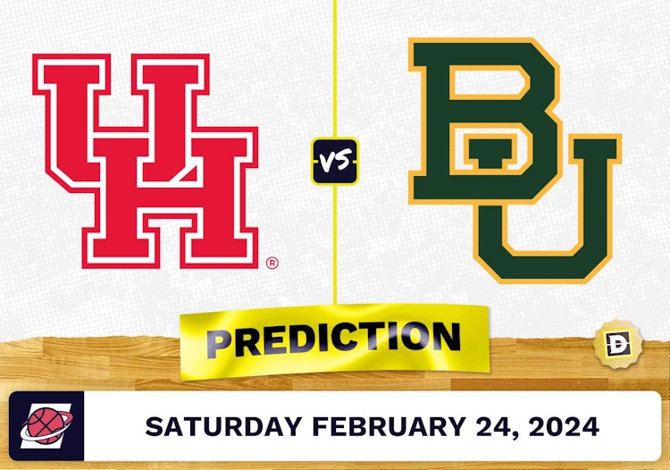 Houston vs. Baylor Prediction, Odds, College Basketball Picks [2/24/2024]