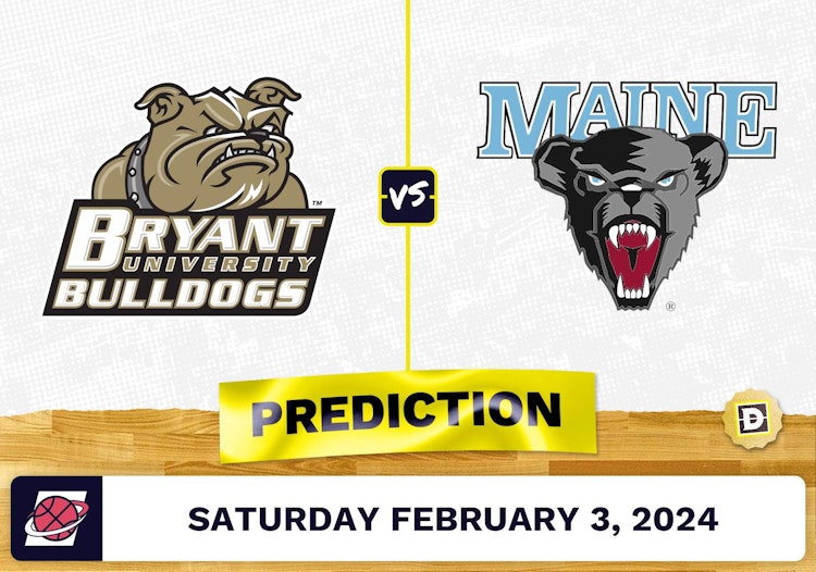 Bryant University vs. Maine Prediction, Odds, College Basketball Picks [2/3/2024]