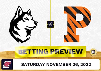 Northeastern vs. Princeton CBB Prediction and Odds - Nov 26, 2022