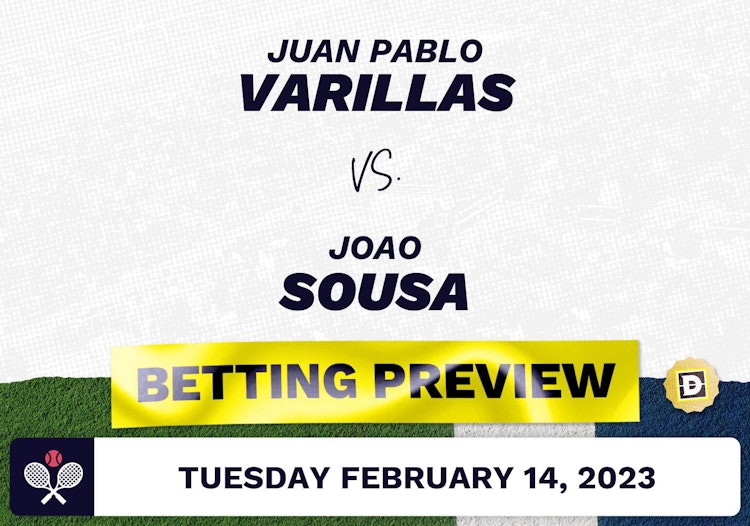 Juan Pablo Varillas vs. Joao Sousa Predictions - Feb 14, 2023