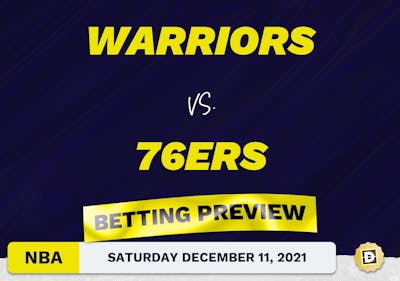 Warriors vs. 76ers Predictions and Odds - Dec 11, 2021