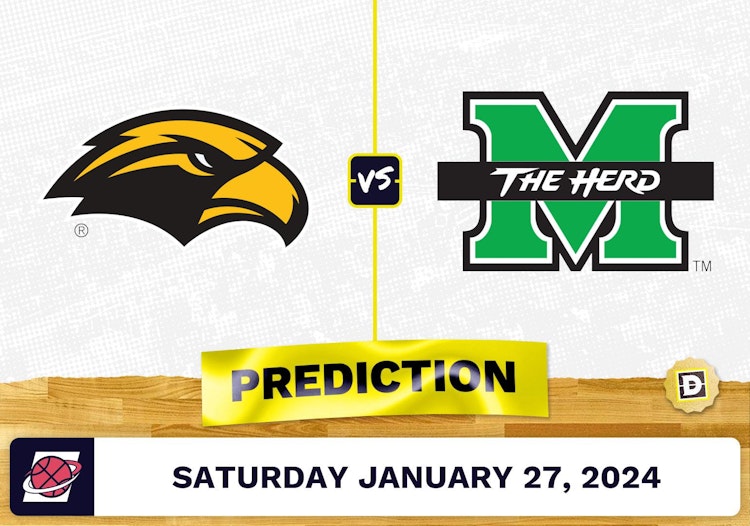 Southern Miss vs. Marshall Prediction, Odds, College Basketball Picks [1/27/2024]