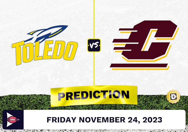 Toledo vs. Central Michigan CFB Prediction and Odds - November 24, 2023