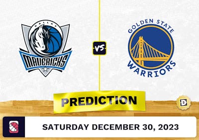 Dallas Mavericks vs. Golden State Warriors Prediction, Odds, NBA Picks  [12/30/2023]