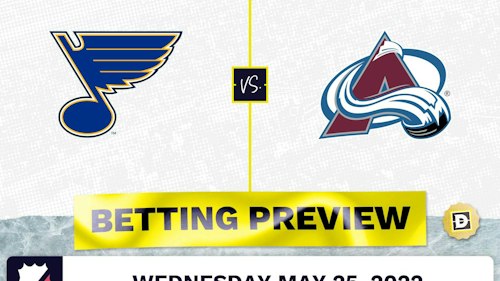 Blues vs. Avalanche Prediction and Odds - May 25, 2022