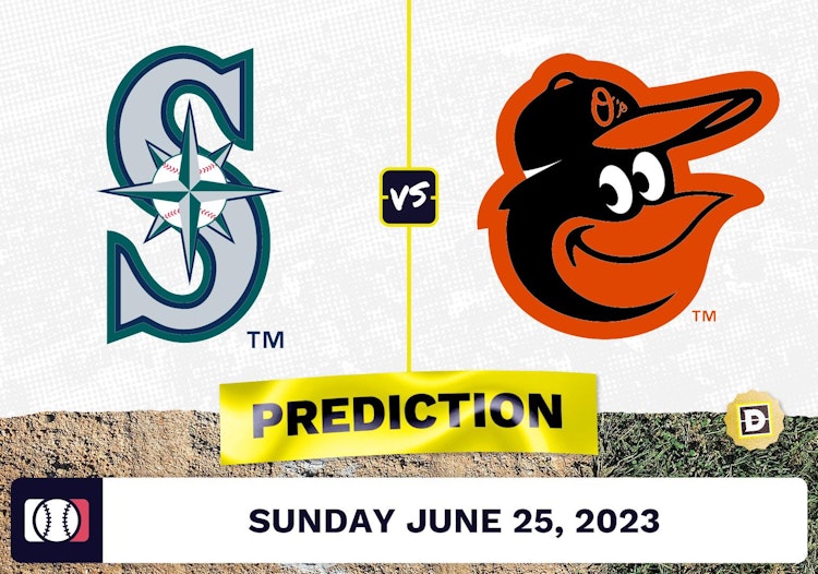 Mariners vs. Orioles Prediction for MLB Sunday [6/25/2023]