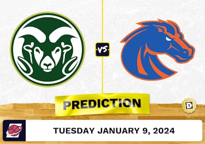 Colorado State vs. Boise State Prediction, Odds, College Basketball Picks  [1/9/2024]