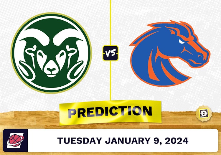 Colorado State vs. Boise State Prediction, Odds, College Basketball Picks  [1/9/2024]