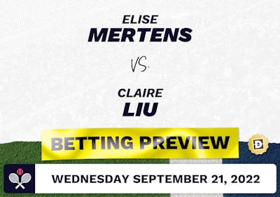 Elise Mertens vs. Claire Liu Predictions - Sep 21, 2022