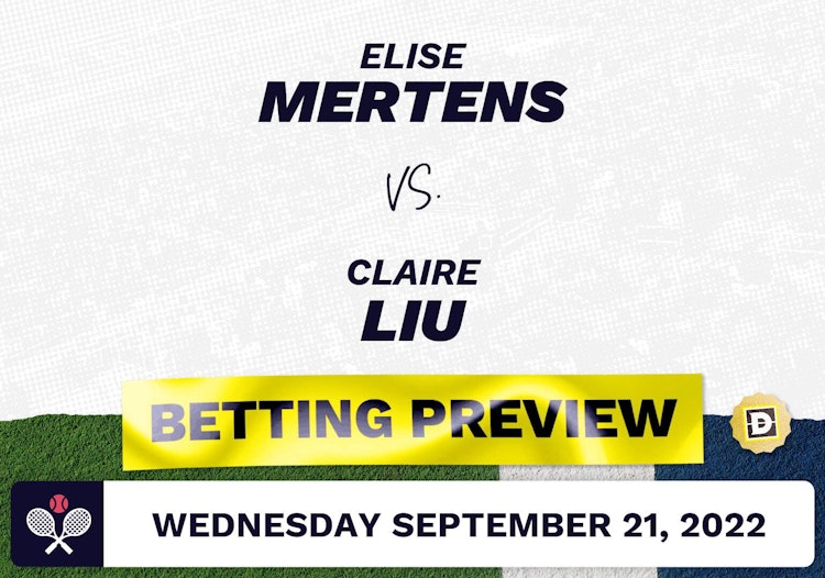 Elise Mertens vs. Claire Liu Predictions - Sep 21, 2022