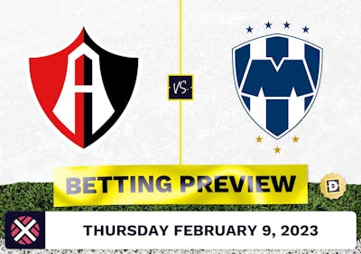 Atlas vs. Monterrey Prediction and Odds - Feb 9, 2023