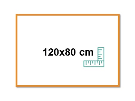 Panneau 120 x 80 cm Panneau 120 x 80 cm