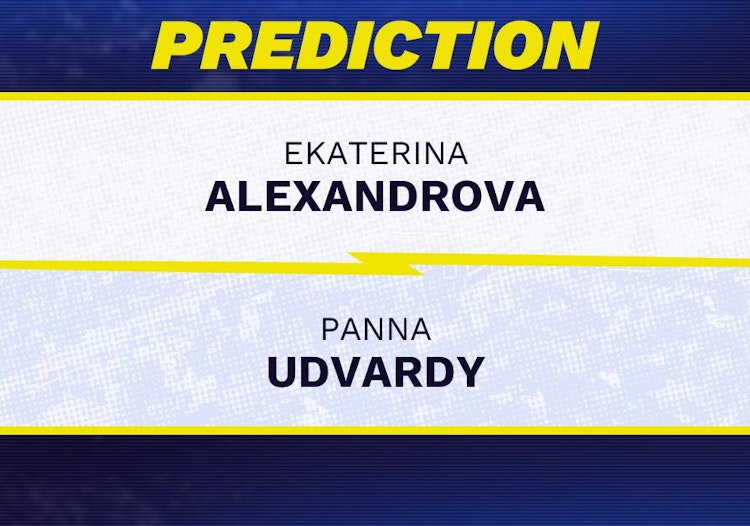 Ekaterina Alexandrova vs Panna Udvardy Tennis Prediction.