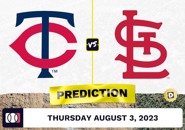 Twins vs. Cardinals Prediction for MLB Thursday [8/3/2023]